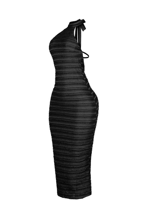 Inspired Classic Beauty Halter Dress